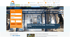 Desktop Screenshot of mobile-homes-croatia.com
